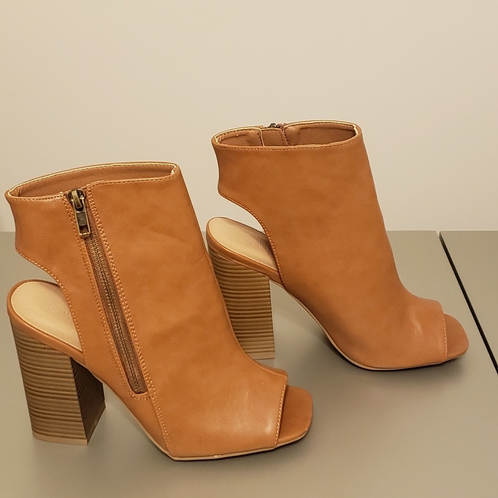 Open Toe Bootie